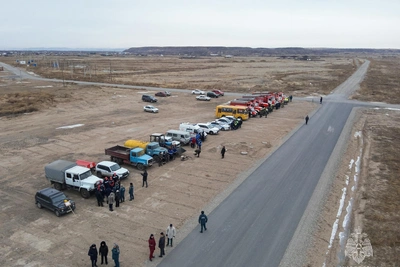 В Хакасии прошли учения по ликвидации ландшафтных пожаров