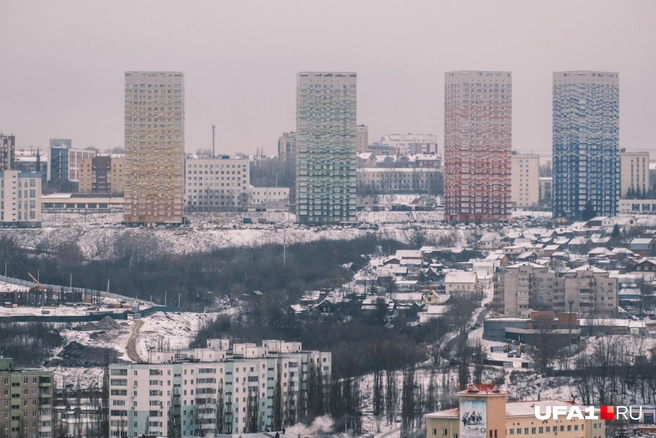 Глумилинские высотки | Источник: Булат Салихов / UFA1.RU