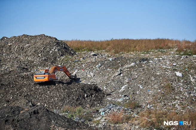 Действующие полигоны скоро переполнятся | Источник: Александр Ощепков / NGS.RU