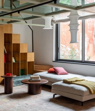 Эксперименты с высотой: дом 80 м² в Риме