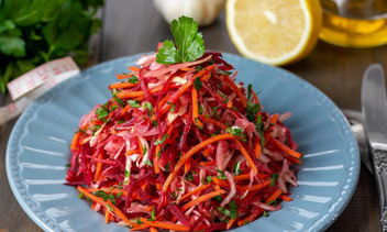 Вкусный и полезный салат «Метла» для чистки кишечника — пошаговый рецепт