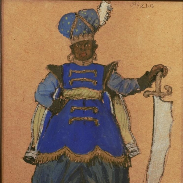 А.&nbsp;Н.&nbsp;Бенуа. «Арап». 1911. (с) Собрание семьи Куниных | Источник: пресс-служба Манежа