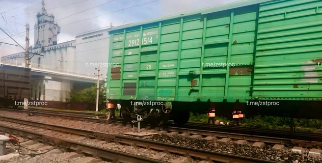 Инцидент произошел на станции Калачинская | Источник: Западно-Сибирская транспортная прокуратура
