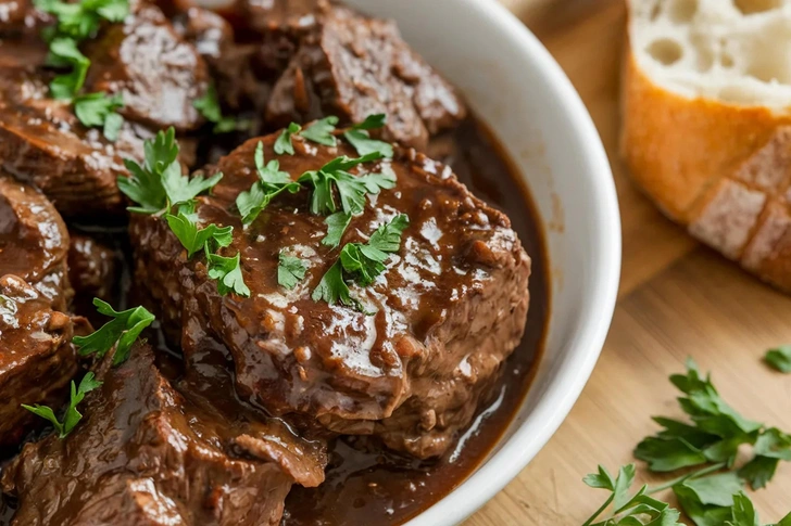 Истина в вине: история и рецепт говядины по-бургундски | Источник: Faiz Foodie/Shutterstock/Fotodom.ru