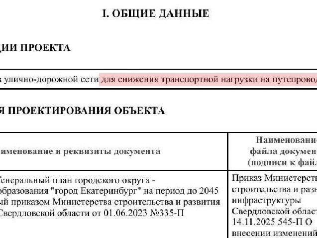 Согласно документам, съезды помогут уменьшить загруженность путепровода | Источник: Администрация Екатеринбурга