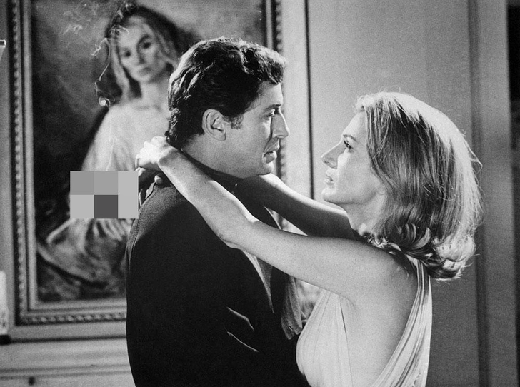 Ли и Фарли Грейнджер на съемка фильма "Лаура", 1968 год