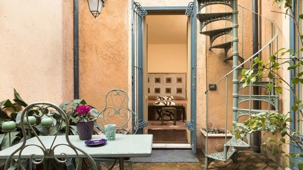 Арт-резиденция с живописным садом в Риме