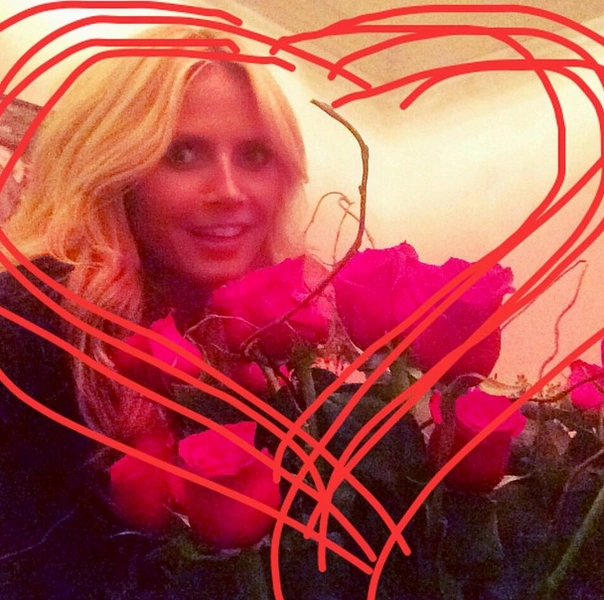 Источник: @heidiklum