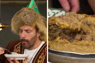 Итальянский ведущий попробовал зур бэлеш в Уфе