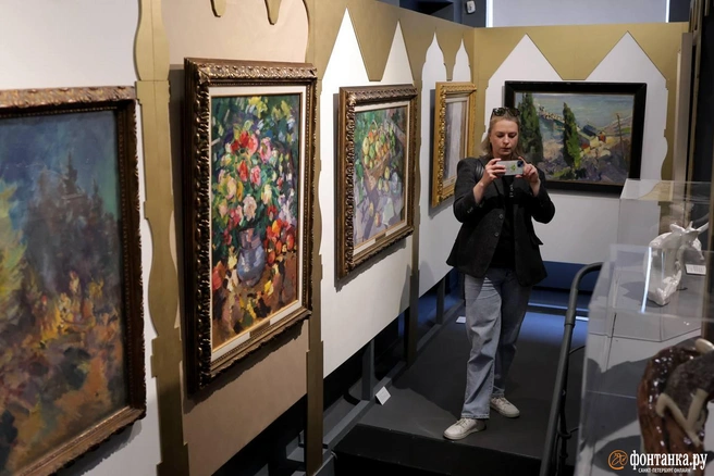 Дружба длиной в четверть века: в KGallery показывают Серова и Коровина, которых не увидишь в Третьяковке | Источник: Дарья Драй / FONTANKA.RU