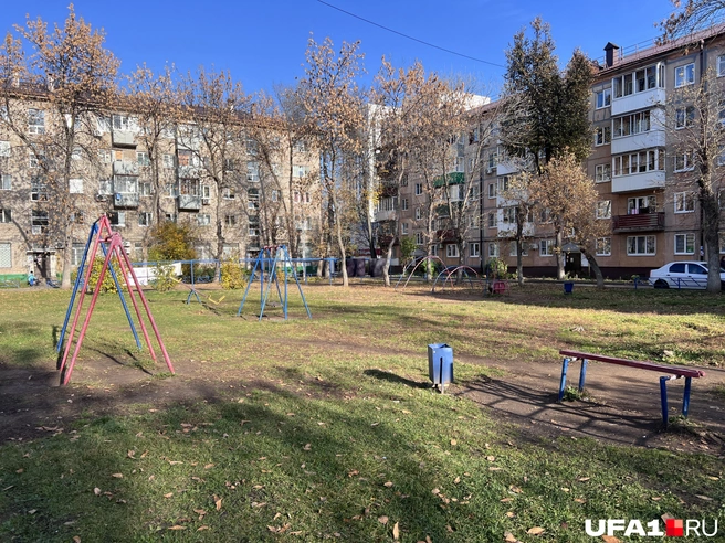 Обычный уфимский дворик | Источник: Андрей Бирюков / UFA1.RU