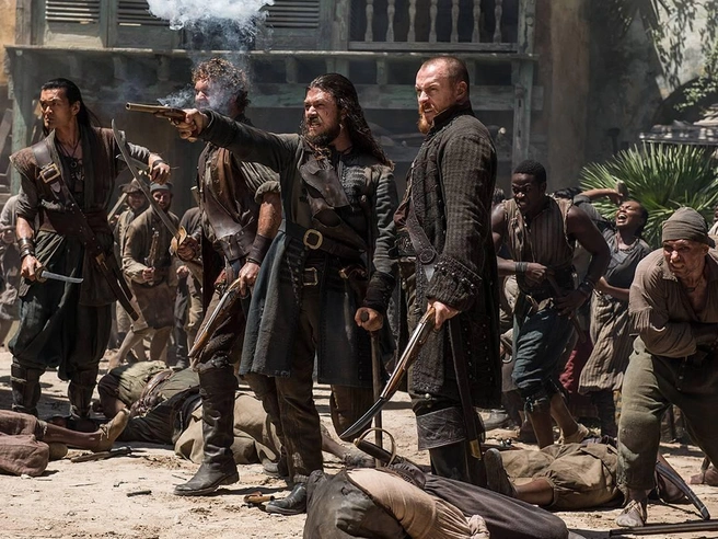 Главные герои — пираты | Источник: blacksails_starz / Instagram (экстремистская организация, деятельность запрещена на территории РФ)