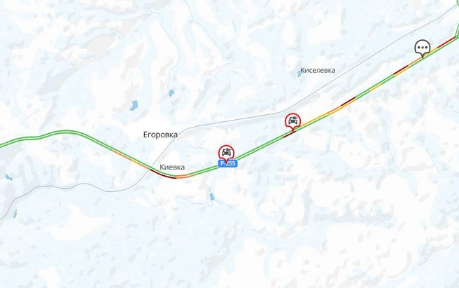 На участке есть трудности с движением | Источник: 2ГИС