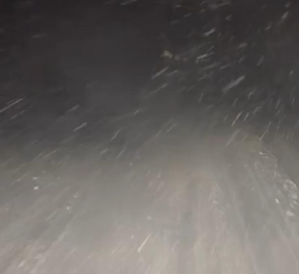«Там уже зима»: дорогу в Териберку замело — видео
