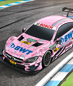 BWT –  официальный спонсор гоночной команды Mercedes-AMG