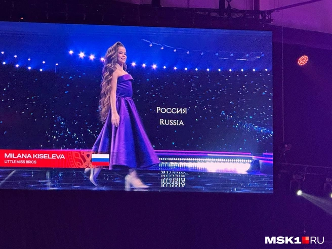 «Маленькая мисс» из России&nbsp;— Милана Киселева | Источник: Анастасия Харитонова / MSK1.RU