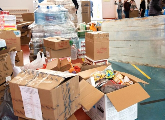 Из Рязанской области в Ростов-на-Дону отправили груз гуманитарной помощи | ya62.ru