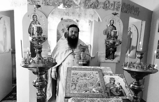 Иерей Виктор Михин&nbsp;— священник, подаривший храму новую жизнь | Источник: Бузулукская епархия / vk.com