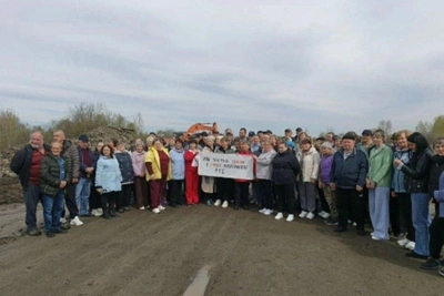 Жители уральского села протестуют против площадки для мусора