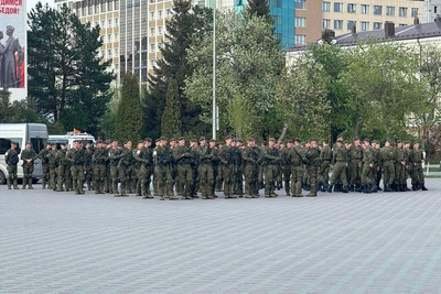 В Тюмени перекрыли центр из-за репетиции парада
