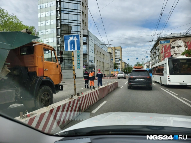 Какой-то въезд все-таки есть | Источник: читатель NGS24.RU