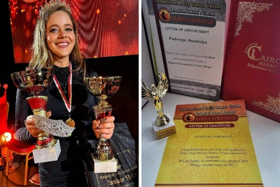 Анастасия Подорога выиграла два первых места на Cairo Mirage