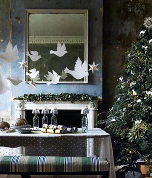 Новый год у камина: 50+ идей праздничного декора