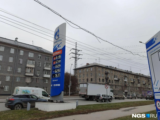 На «Газпромнефти», как правило, представлены все виды топлива | Источник: Мария Тищенко / NGS.RU