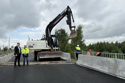 В Ивановской области проверили ход ремонта дорог и мостов