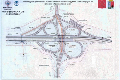 Схема движения на подъезде к Кронштадту изменится 21 января