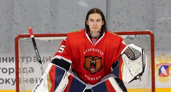В этом сезоне Чапаев может дебютировать в Молодежной хоккейной лиге | Источник: metallurg-nk.ru