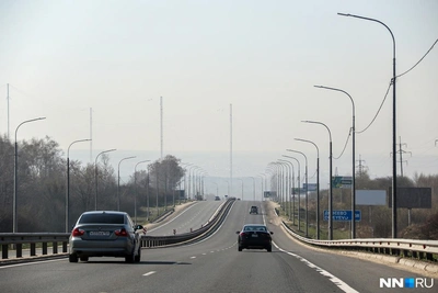 Реверс и 40 км/ч на мосту трассы М-7 под Нижним Новгородом
