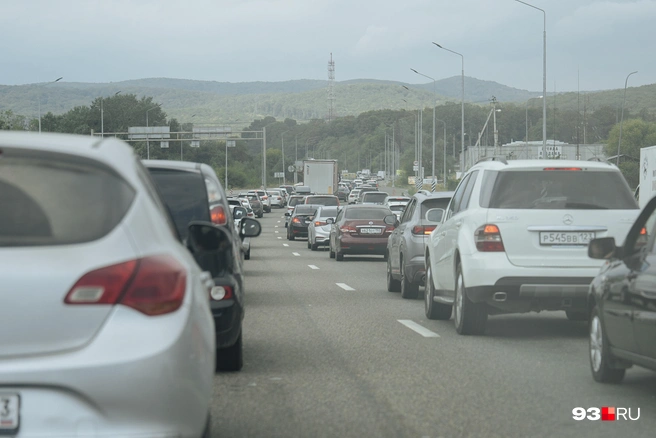 В Горячем Ключе часто проблемы с пробками | Источник: Дарья Паращенко / 93.RU