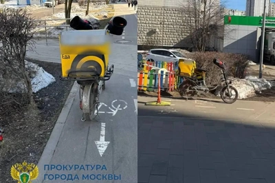 Девятилетний мальчик сбит курьером на электровелосипеде в Москве