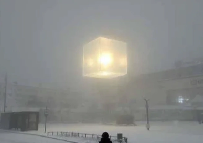 Куб будет рядом с мэрией Якутска | Источник: Правительство Якутии / sakha.gov.ru