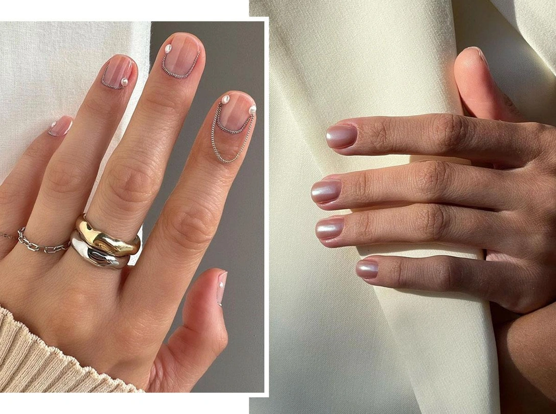 Нюдовый маникюр «богатой девушки» — 5 лучших идей для лета 2024 | marieclaire.ru
