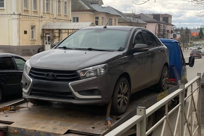 Арест LADA Vesta заставил тамбовчанина оплатить долги