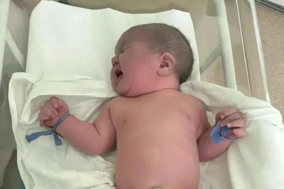Seven-kilogram baby born in Volzhsky