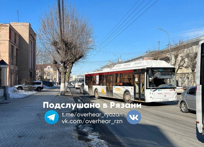 В центре Рязани оборвалась контактная сеть троллейбуса | ya62.ru