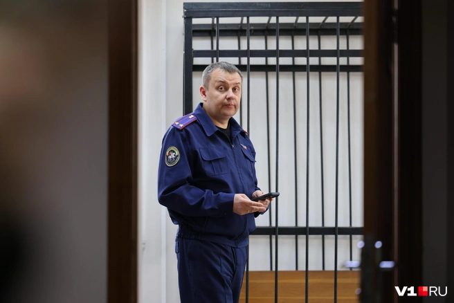На заседании присутствовал представитель следствия — Владимир Суров | Источник: Алексей Волхонский / V1.RU