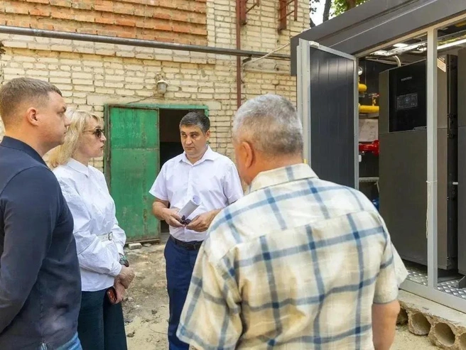 Один дом на улице Циолковского, 32/3 остаётся без горячей воды | Источник: Светлана Камбулова / Max.ru