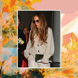 Как стильно носить кардиган осенью 2025: показывает Дженнифер Лопес