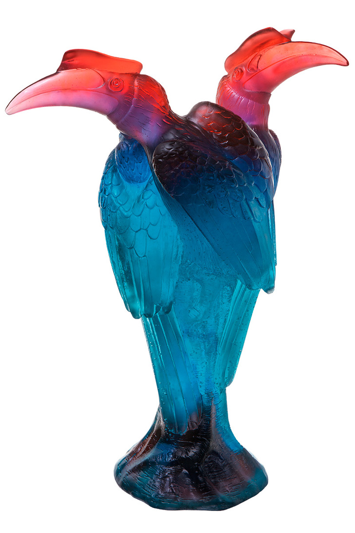 Скульптура Calaos bleue rouge, Daum, салоны Gallery Royal/ТД «ЦУМ».