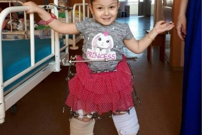 Girl with spina bifida finds strength through faith