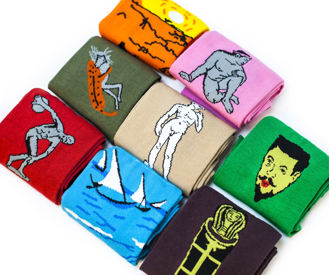 Капсульная коллекция носков с шедеврами живописи из Пушкинского Музея (фото 0)