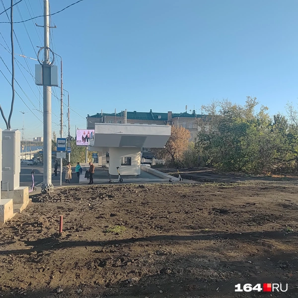 Пока еще пустырь. | Источник: Сергей Гендин / 164.RU
