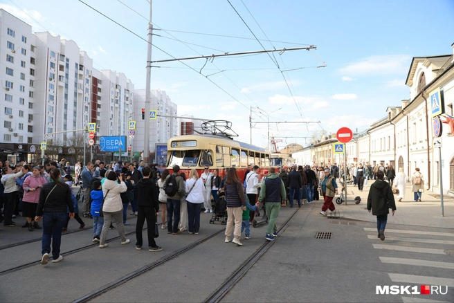 Парад посетили многие москвичи | Источник: Татьяна Спиридонова / MSK1.RU