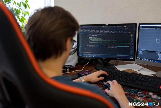 В сфере айти пока еще высокие зарплаты | Источник: Мария Ленц / NGS24.RU