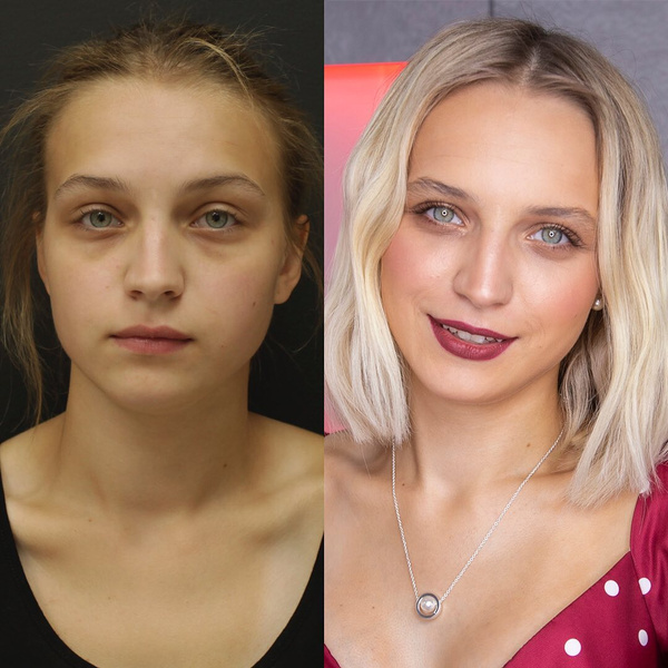 до и после перезагрузки фото, преображение внешности, макияжа