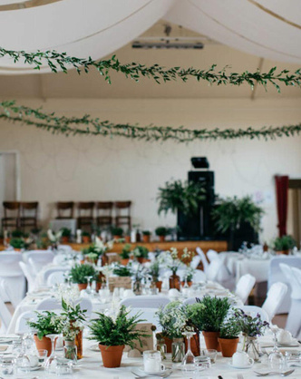 Зелень в декоре свадьбы: 7 вдохновляющих идей